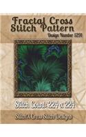 Fractal Cross Stitch Pattern: Design No. 5291(English)