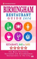 Birmingham Restaurant Guide 2016