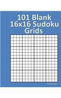 101 Blank 16x16 Sudoku Grids