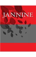 Jannine: Personalized Journals - Write In Books - Blank Books You Can Write In