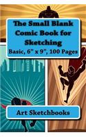 The Small Blank Comic Book for Sketching