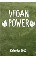 Vegan Power Kalender 2020