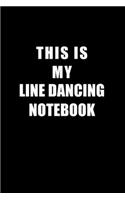 Notebook For Line dancing Lovers