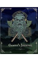 Gamer's Journal: RPG Role Playing Game Notebook - Nording Dead warrior & Axes (Gamers series)