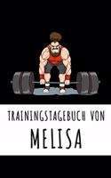 Trainingstagebuch von Melisa