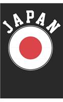Notebook: Japan Ruled 6x9 120 Pages