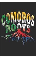 Comoros Notebook: Comoros Notebook - college book - diary - journal - booklet - memo - composition book - 120 sheets - Dot Grid paper 6x9 inch