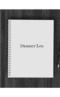 Demerit log
