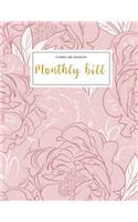 Monthly Bill Planner and Organizer