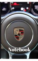 Porsche Driving Wheel Notebook