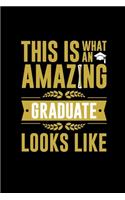 College Graduation Theme Blank Notebook