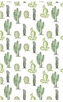 Discreet Password Book: Never Forget A Password Again! 5.5" x 8.5" Cactus Design, Small Password Book With Tabbed Large Alphabet, Pocket Size Over 380 Record User And Passw