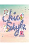 chic style sketcbook