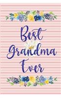 Best Grandma Ever: Blank Lined Journal for Grandmother