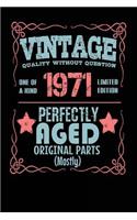 Vintage Quality Without Question One of a Kind 1971 Limited Edition Perfectly Aged Original Parts Mostly