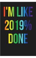 I'm Like 2019% Done