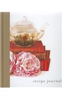 Large Recipe Journal: Tea