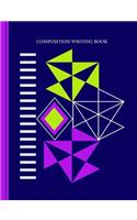 Modern Abstract Geo Design: Composition Writing Book