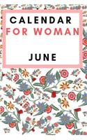 Calendar For Woman