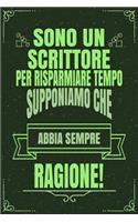 Sono Un Scrittore Per Risparmiare Tempo Supponiamo Che Abbia Sempre Ragione!