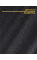 Accounting Record Book: Columnar Ruled Ledger, 3 Columns, 8.5x11 Inches, 128 Pages