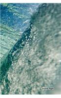 Journal Pages - Ocean Wave (Unruled)