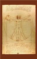 Cannabis Rating Journal - Vitruvian Man: Blank Form Notebook with Discreet Cover Used for Organizing Information and Rate THC CBD Strains of Marijuana for Either Medical or Recreational