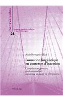 Formation Linguistique En Contextes d'Insertion: Compétences, Posture, Professionnalité Concevoir Un Cadre de Référence(s)