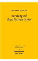 Berufung auf ältere Marken Dritter