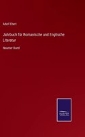 Jahrbuch für Romanische und Englische Literatur