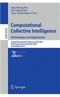 Computational Collective Intelligence. Technologies and Applications