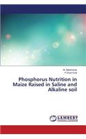 Phosphorus Nutrition in Maize Raised in Saline and Alkaline soil
