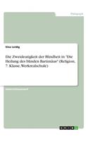 Die Zweideutigkeit der Blindheit in 