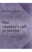 Our Country's Call to Service