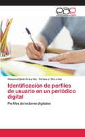 Identificación de perfiles de usuario en un periódico digital