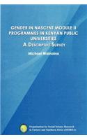 Gender in Nascent Module II Programmes in Kenyan Public Universities