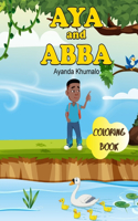 Aya and Abba: Coloring Book