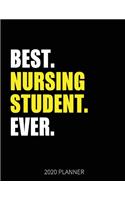 Best Nursing Student Ever 2020 Planner