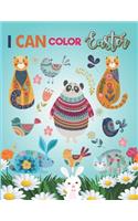 I Can Color Easter.: Easter's Day Coloring Book. Happy Easter's Day Coloring Book For Kids.