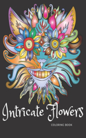 Intricate Flowers Coloring Book