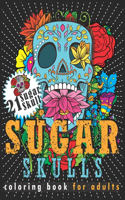 sugar skull coloring book