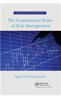 The Fundamental Rules of Risk Management