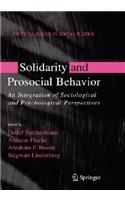 Solidarity and Prosocial Behavior