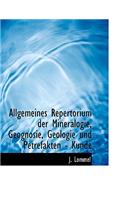 Allgemeines Repertorium Der Mineralogie, Geognosie, Geologie Und Petrefakten - Kunde.