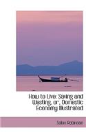 How to Live: Saving and Wasting, Or, Domestic Economy Illustrated (Large Print Edition)