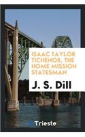 Isaac Taylor Tichenor, the Home Mission Statesman