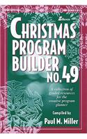 Christmas Program Builder No. 49