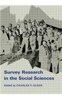 Survey Research in the Social Sciences