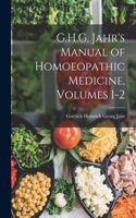 G.H.G. Jahr's Manual of Homoeopathic Medicine, Volumes 1-2