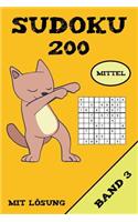 Sudoku 200 Mittel Mit Lösung Band 3